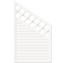 Gartenzaun-Element mit Rankgitter