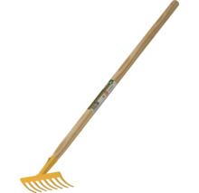 Gartenrechen mit Holzstiel