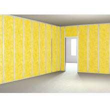 Raum mit Wandpaneelen zur Schalldämmung