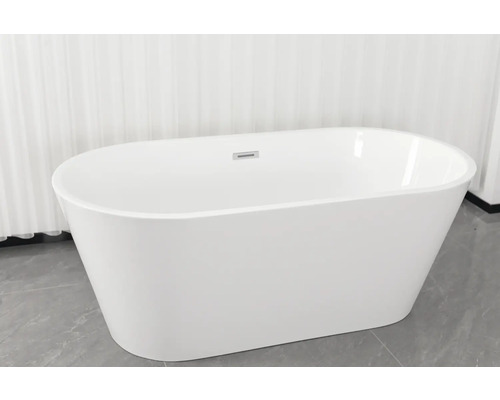 Freistehende Badewanne im Badezimmer