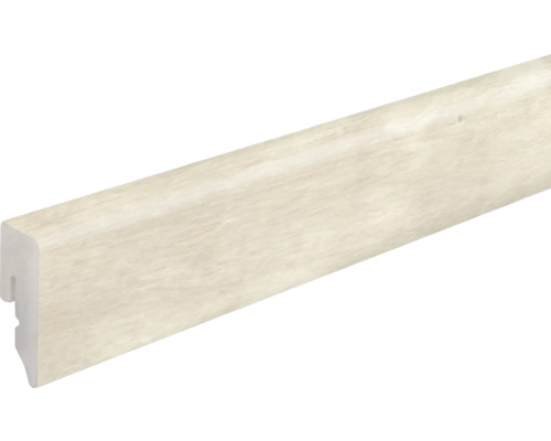 Sockelleiste KU048L1 PVC, 15x38,5x2400 mm, Eiche Spitzbergen FOEI679 foliert Sockelleiste aus Holz