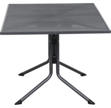 Quadratischer Klapptisch aus Metall für den Außenbereich