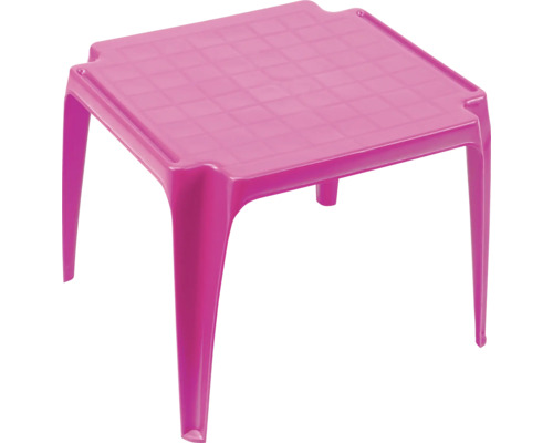 Quadratischer Kindertisch aus Kunststoff