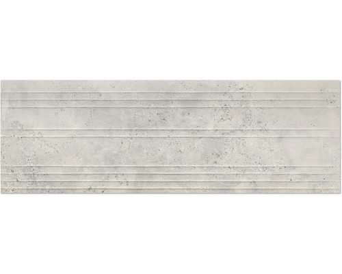 Dekorative Wandfliese mit horizontalen Linien für Innenausbau