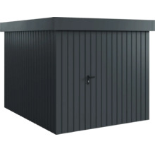 Geräteschuppen aus Metall mit Tür und Griff