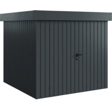 Gartenschrank aus Metall mit Tür und Griff