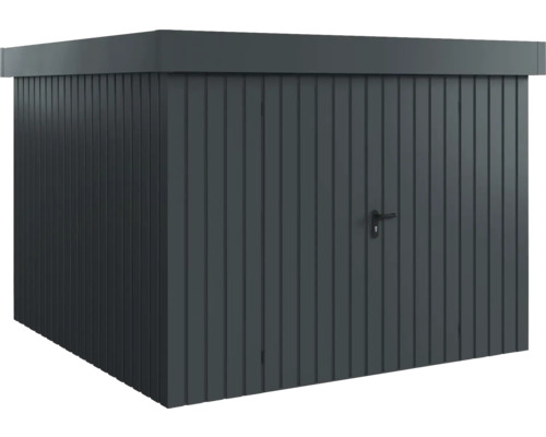 Geräteschuppen aus Metall mit Tür