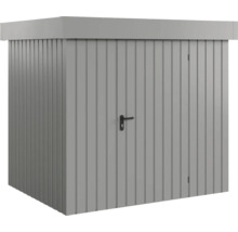 Gartenschrank aus Metall mit Tür und Griff zur Aufbewahrung im Außenbereich