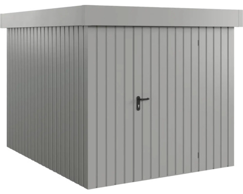 Gartenschrank aus Metall mit Tür und Griff