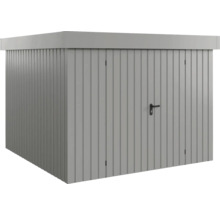 Gartenschrank aus Metall mit Tür und Griff