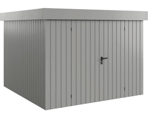 Gartenschrank aus Metall mit Tür und Griff