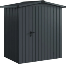 Metall Gerätehaus mit Tür und Satteldach