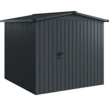 Metall Gerätehaus mit Tür und Satteldach