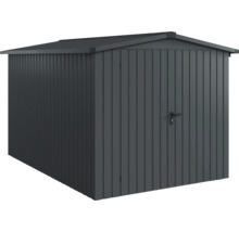 Metall Gerätehaus mit Tür und Satteldach