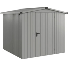 Gartenschrank aus Metall mit Tür