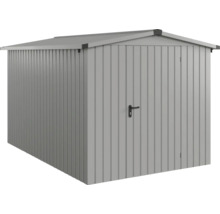 Gartenschrank aus Metall mit Tür und Dach