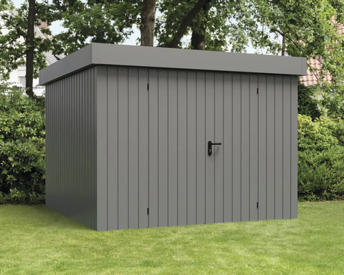 Gartenschrank aus Holz mit Tür und Griff