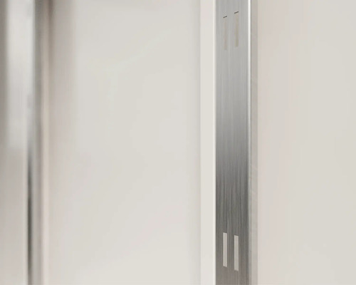 Detailansicht eines Aluminiumprofils