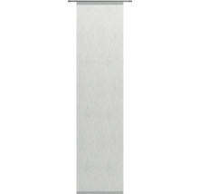 Weiße Schiebegardine mit Paneelwagen für Fensterdekoration