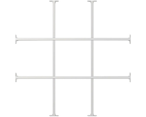 Rasterdecke mit Trägerkonstruktion