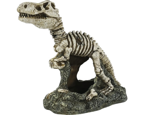 Dinosaurierskelett als Dekoration für Aquarien