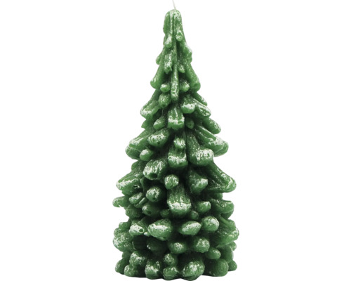 Dekorative Tannenbaumkerze für die Weihnachtszeit
