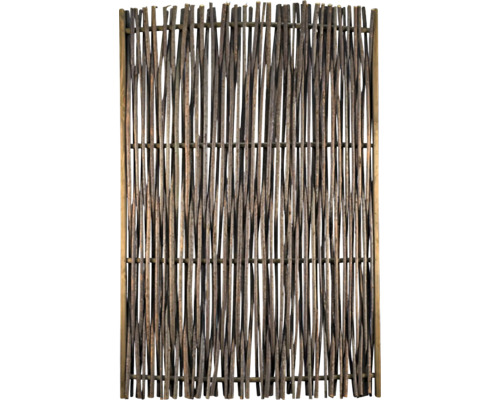 Sichtschutzzaun aus Weidenholz