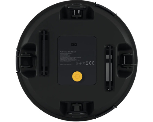 Unterseite des Poolreinigungsroboters