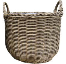 Geflochtener Korb mit Henkeln