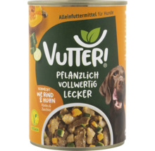 Vutteri Hundenassfutter mit Kürbis und Zucchini in Konservendose