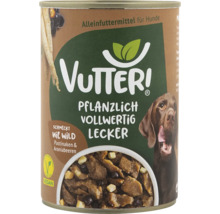 Vutteri veganes Hundefutter im Futterdosendesign