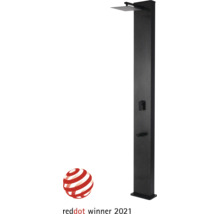 Duschpaneel mit Kopfbrause und Handbrause sowie Red Dot Winner 2021 Siegel