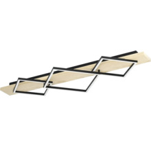 Deckenleuchte mit geometrischem Design und LED