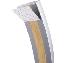Duschkopf mit Holzdekor