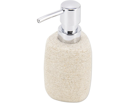 Seifenspender mit verchromtem Spenderkopf