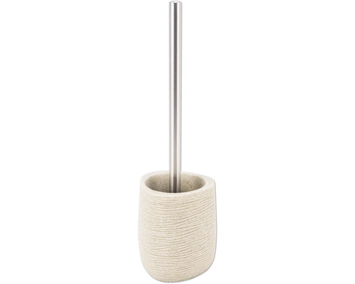 Toilettenbürste mit Halter aus Keramik und Edelstahl