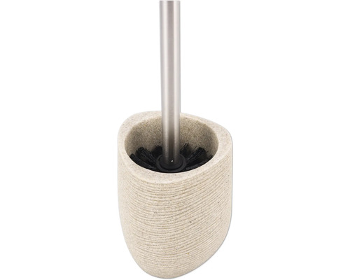 Toilettenbürste mit Halter aus Stein