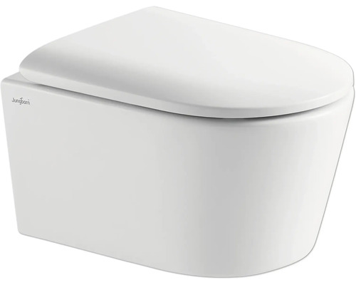 Wand-Tiefspül-WC mit WC-Sitz von Jungborn