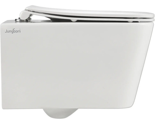 Jungborn Wand-Tiefspülklosett mit WC-Sitz