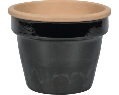 Pflanztopf Lafiora schwarz D 27 cm H 22 cm