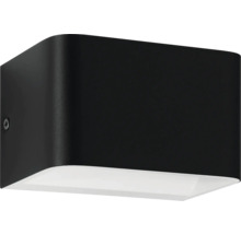 Schwarze LED-Wandleuchte