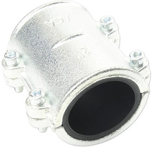 Rohrverbinder aus Metall mit Schrauben