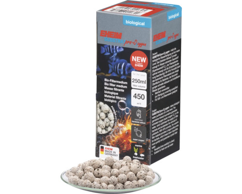 Eheim Substrat Pro Sauerstoff Biofiltermedium 250ml Packung mit Filtermedium