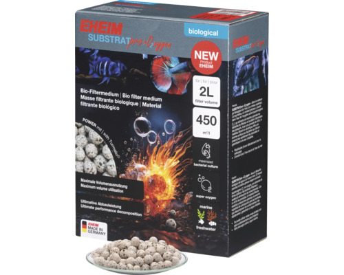 Eheim Substrat Pro Sauerstoff Bio Filtermedium 2 Liter Packung