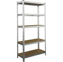 Metallregal mit fünf Regalböden