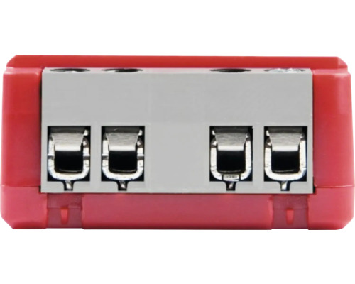 Elektrischer Verteilerblock mit vier Anschlüssen