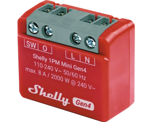 Shelly 1PM Mini Gen4 Energiemessungsrelais