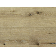 Nahaufnahme eines Laminatbodens mit Holzoptik