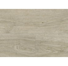 Nahaufnahme von hellem Laminatboden mit Holzmaserung