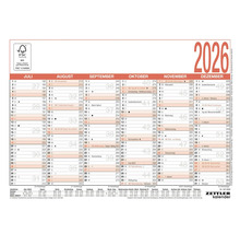 Zettler Kalender für das Jahr 2026
